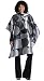 Andre Circles & Squares Hairstyling Cape * Black