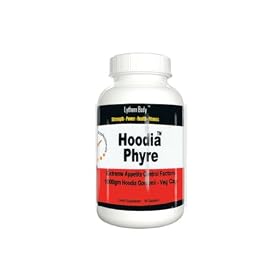 Hoodia PHYRE 1000 mg per Cap - 60 caps of ADVANCED Extreeme Appetite Control with Strongest Natural Herbal Fat Burner . Vegitarian Caps.