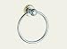 Delta 73046-CB Innovations Towel Ring Chrome & Brilliance Polished Brass