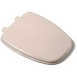 Comfort Seats C1B3E9S01 EZ Close Premium Eljer New Emblem Design Plastic Toilet Seat, Elongated, Bone