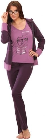 Cookie Wear Smart Cookie activewear 3 piece zip-up hoodie, top & pants