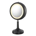 Lighted Double Vanity Mirror 5x/1x