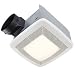 Broan Model QTXE080FLT 80 CFM 36 Watt Fluorescent Lighting Ultra Silent Bath Fan/Light