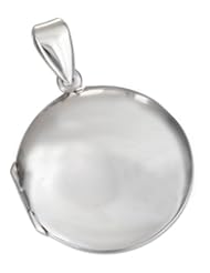 Sterling Silver High Polished Round Locket