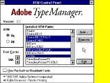 Adobe Type Manager 2.0