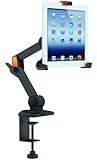 PUREX Technology Tablet Desk mount/clamp and stand for 8.9" to 10.4" with swivel base and extended arm - PXP-03