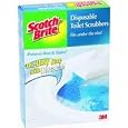 Scotch-Brite Disposable Toilet Cleaner Starter Kit, 1 Handle, 4 Refills