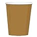 Big Party Pack Paper Coffee Cups |12 oz.| Gold| Pack of 40| Party Supply