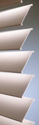 Fauxwood Impressions 48002250 23-Inch by 48-Inch Window Blinds, White