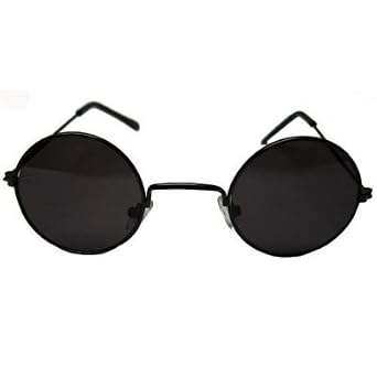 Click here to buy Black Frame Lennon Style Sunglasses w  Free Case by Kendall Drive.