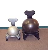 31CempUWpTL. SL160  Cando Ball Chair   Plastic   Mobile   with Back   Child Size, Item  30 1795