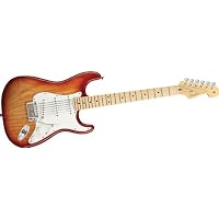 Fender American Standard Stratocaster Electric Guitar, 3-Tone Sunburst Rosewood Fretboard