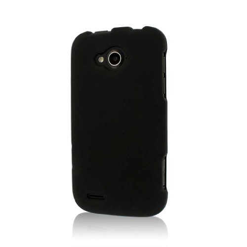 Empire MPERO SNAPZ Series Rubberized Case for ZTE Reef N810 - Retail Packaging - Black