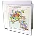 Londons Times Funny Hollywood Cartoons - Jimmy Buffett Parrot Therapy - Greeting Cards-12 Greeting Cards with envelopes Image