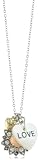 Juicy Couture Love Story-Boxed Gifting Coral Flower Cluster Necklace