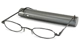 Able Vision Tube Readers Reading Glasses - Sleek II Gunmetal / SLEEK II READER +3.00