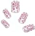 Künstliche Fingernägel Nails Pink Fashon 24 Stück