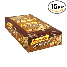 PowerBar Nut Naturals Nutrition Bars,1.58-Ounce Bars (Pack of 15)