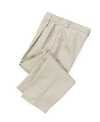 Claiborne Boys Slim Tough Cotton Wrinkle Free Twill Pant