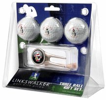 Youngstown State Penguins 3 Golf Ball Gift Pack With Cap Tool