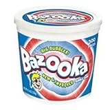 Topps Bazooka Twist New & Improved Tub Bubble Gum Original - 300 ea
