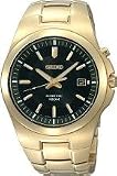 Image of Seiko SKA460P1 Gold Plated Kinetic Bracelet Watch