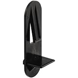 Prime-Line Products U 9390 Self-Locking Support Peg with 1/2-Inch Shelf, 1/4-Inch, Brown,(Pack of 4)