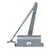 Global TC302-PA-AL Light Commercial Door Closer Size 2 Spring, Parallel Arm, Aluminum