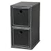 Hipce Filing Box, Holds 200 Discs, Faux Leather
