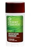 Desert Essence, Dry By Nature Deodorant, Aluminum Free, 2.5-Ounces,  (Pack of 3)