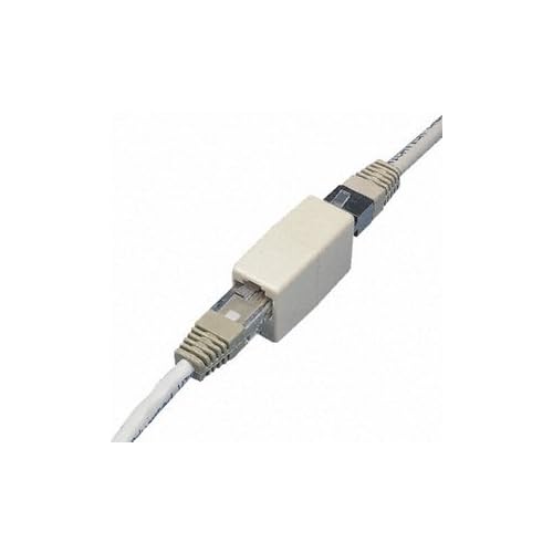 RJ45 Coupler (Box of 12, Black) for Ethernet Cat 5/5e cables Digital-SECURE® RJ45F/RJ45F - RJ11 compatible