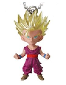 Dragon Ball Z~UDM The Best 6~Ultimate Deformed Mascot Swing Keychain~S.s Son Gohan~40mm