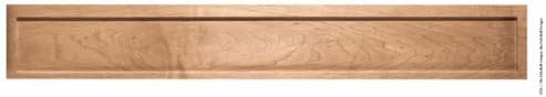 4' Long X 7"H X 1 1/4"Thick Mantel American Arts &amp; Crafts Fascia Extension 4', Poplar