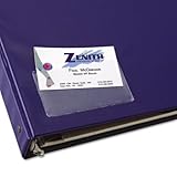 Oxford 41035 - Top Load Self-Adhesive Business Card Holder, Top Load, 3-1/2 ....