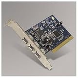 Firewire 3 Port PCI Card for Desktop PC (BLKF5U503)