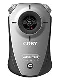  : COBY CX-71 BLK Mini AM/FM Pocket Radio with Hand Strap