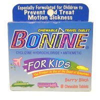 Bonine for Kids Motion Sickness Tablets, Berry Berry