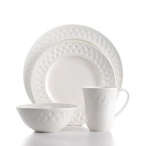 Martha Stewart Collection 16-Piece French Cupboard Dinnerware Set; Service for 4