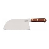 LamsonSharp 39658 Rosewood Stamped 8 Chinese Cleaver