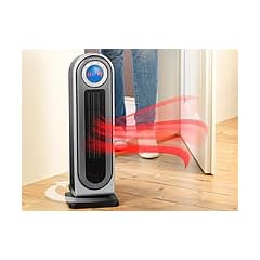 Sichler Haushaltger�te Keramikheizl�fter mit LCD, Fernbedienung, 1500W