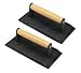 New Cast Iron Steak Weights, Heavy-Weight, Hamburger Bacon Sausage Grill Press, Set of 2