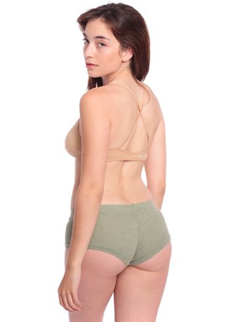 American Apparel Baby Thermal Hot Short X-Large-green