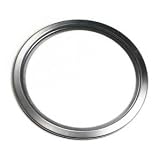 RANGE KLEEN R6-GE Chrome Range Trim Ring/Green Label (6')