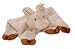 goDog Flats 770606 Piglet Plush Dog Toy