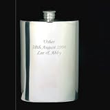 Review PSUK  / Pewter Hipflask. Can be personalised with up to 50 characters/letters