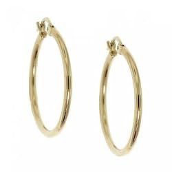 Hoops Made of 10K Yellow Gold