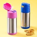 Foogo by Thermos Leak-Proof SS 12 oz - Straw Bottle - Blue