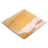Alabaster Handmade Square Candle Dish - A028 by 