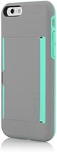 iPhone 6/6s Case, Incipio [Credit Card] STOWAWAY Case for iPhone 6/6s-Gray/Teal