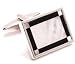 Cufflinks - Rectangular Art Deco Cufflinks